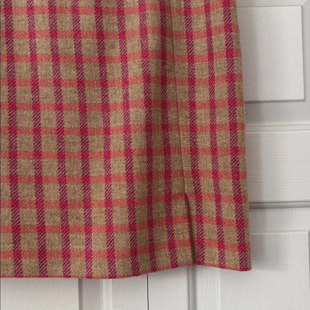 Boden British Tweed by Moon check mini skirt Sz 10. - Picture 4 of 7